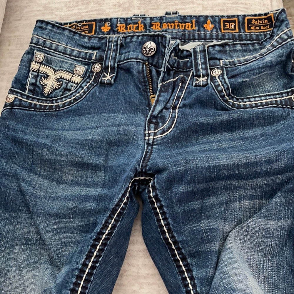Men’s rock revival jeans 30x32